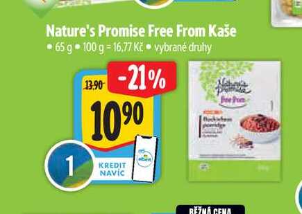 Nature's Promise Free From Kaše  65 g 