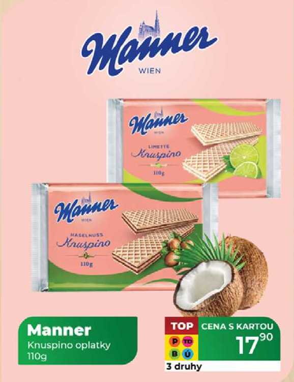 Manner Knuspino oplatky 110g 