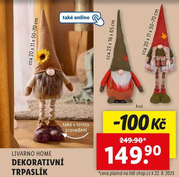 DEKORATIVNÍ TRPASLÍK