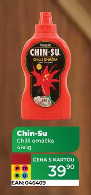 Chin-Su Chilli omáčka 480g 