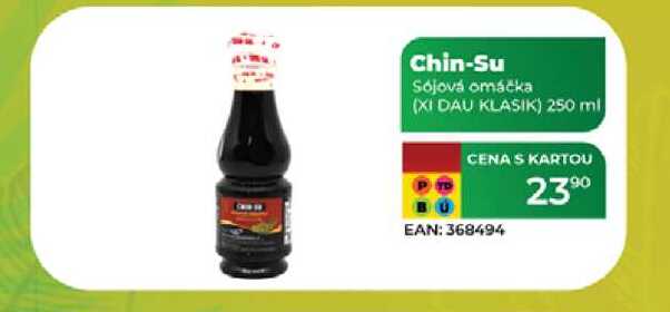 Chin-Su Sójová omáčka (XI DAU KLASIK) 250 ml  