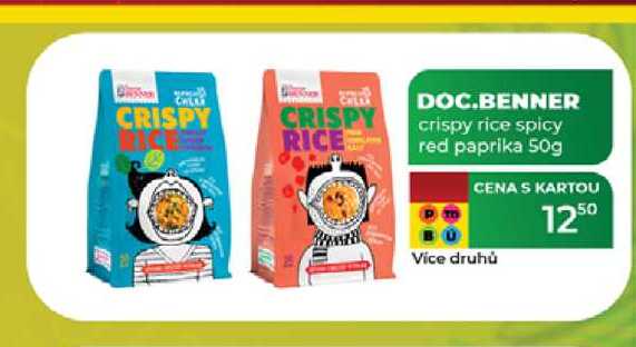 DOC.BENNER crispy rice spicy red paprika 50g  