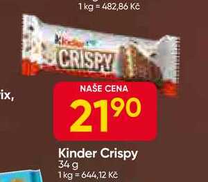 Kinder Crispy 34 g 