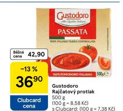 Gustodoro Rajčatový protlak, 500 g 