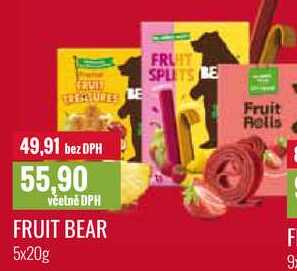 FRUIT BEAR 5x20g 