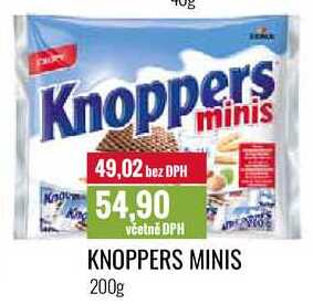 KNOPPERS MINIS 200g 