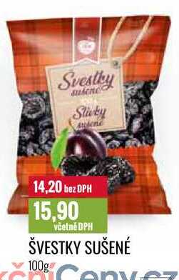 ŠVESTKY SUŠENÉ 100g 