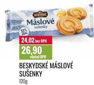 BESKYDSKÉ MÁSLOVÉ SUŠENKY 120g 