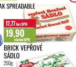BRICK VEPŘOVÉ SÁDLO 250g