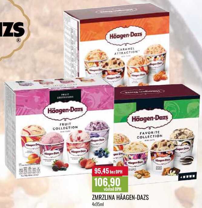 ZMRZLINA HÄAGEN-DAZS 4x95ml 