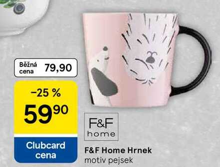 F&F Home Hrnek motiv pejsek 