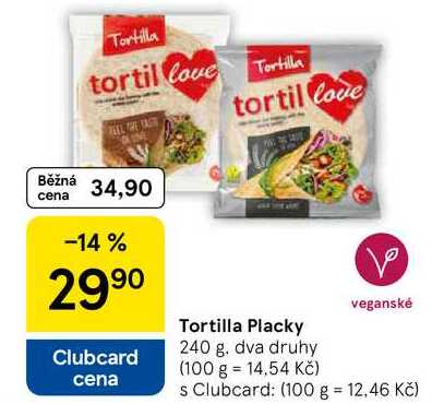 Tortilla Placky, 240 g 