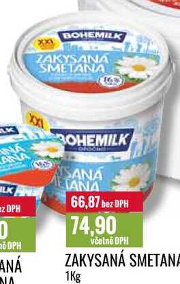 ZAKYSANÁ SMETANA 1Kg 