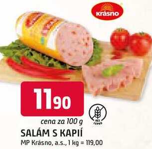 SALÁM S KAPIÍ 100g