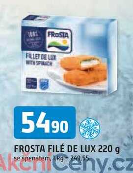 FROSTA FILÉ DE LUX 220 g se špenátem