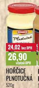 HOŘČICE PLNOTUČNÁ 520g