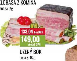 UZENÝ BOK cena za 1Kg 