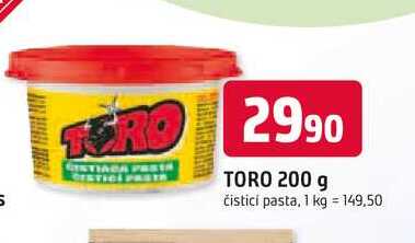TORO 200 g čisticí pasta
