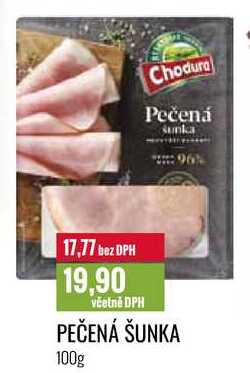 PEČENÁ ŠUNKA 100g 