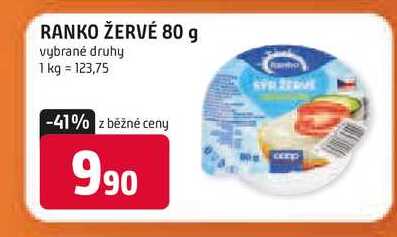 RANKO ŽERVÉ 80 g vybrané druhy