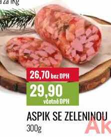 ASPIK SE ZELENINOU 300g