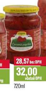 Červená paprika 720ml