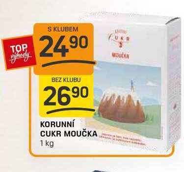 KORUNNÍ CUKR MOUČKA 1 kg 