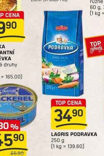 LAGRIS PODRAVKA 250 g 