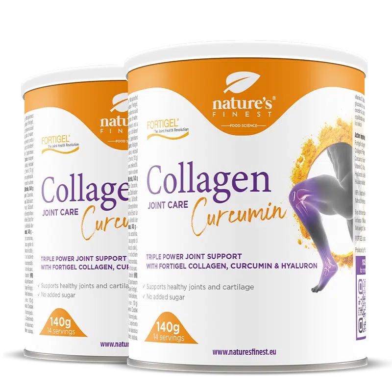 Curcumin JointCare | 1+1 Zdarma | Fortigel Kolagen | Extrakt z Kurkumy | Kyselina Hyaluronová | Vitamin C | Podpora Kosti, Chrupavek a Imunita