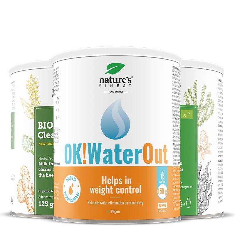 Detox Waterout Box | 50% Sleva | Zjemněte a pročistěte s podporou jater | Redukujte nafouknutí | Nápoj ve formě prášku