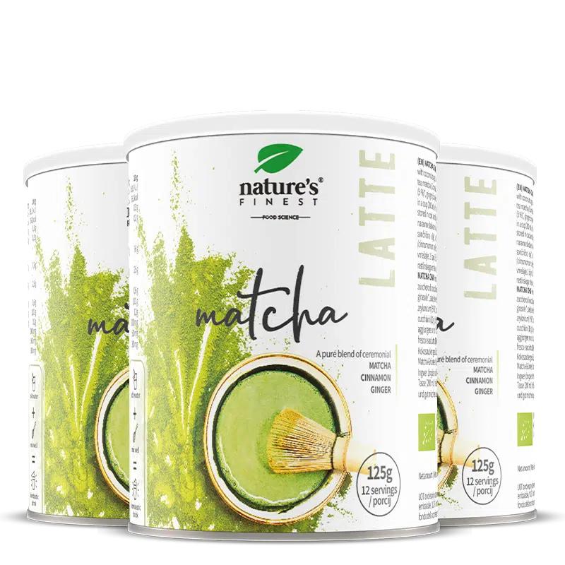 Matcha Chai Latte 2+1| Chlorofyl | Matcha, Skořice, Zázvor | Přírodní alternativa kávy | Antioxidanty | Více energie