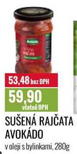 SUŠENÁ RAJČATA AVOKÁDO 280g 