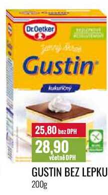 GUSTIN BEZ LEPKU 200g 