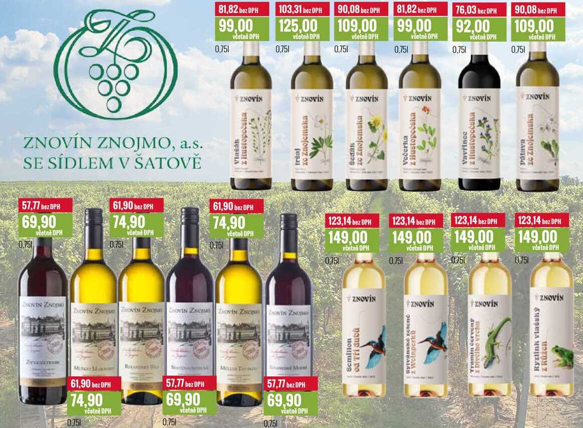 ZNOVÍN ZNOJMO 0,75l
