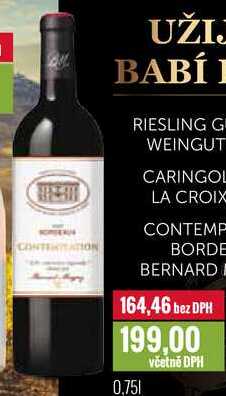 CONTEMPLATION BORDEAUX BERNARD MAGREZ 0,75l