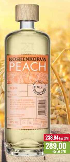 KOSKENKORVA PEACH 1l