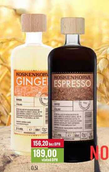 KOSKENKORVA GINGER, ESPRESSO 0,5l