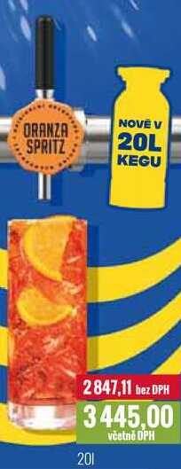 ORANZA SPRITZ 20l