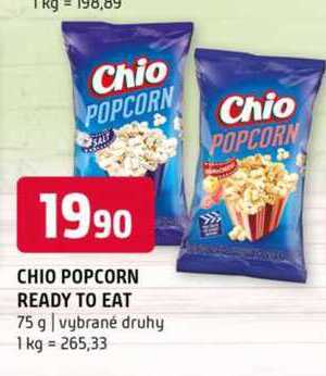 CHIO POPCORN READY TO EAT 75 g