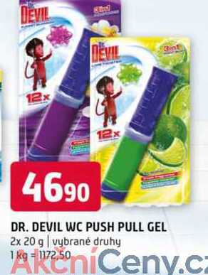 DR. DEVIL WC PUSH PULL GEL 2x 20 g
