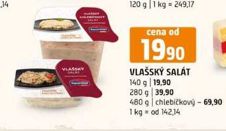 VLAŠSKÝ SALÁT 140 g