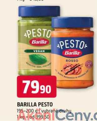 Barilla pesto 195-200 g
