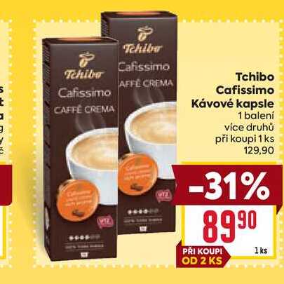 Tchibo Cafissimo Kávové kapsle 1 balení 
