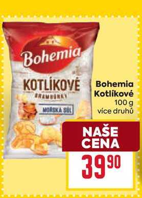 Bohemia Kotlíkové 100g