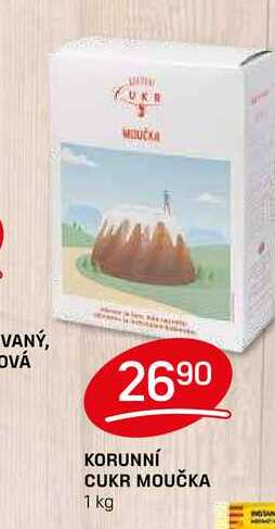 KORUNNÍ CUKR MOUČKA 1 kg 
