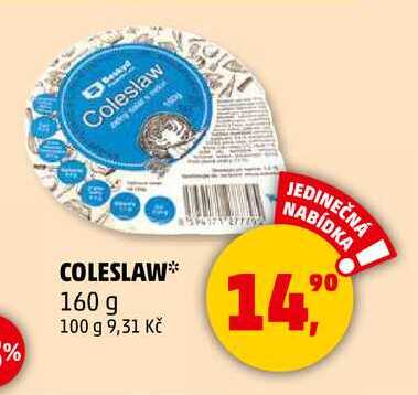 COLESLAW, 160 g  