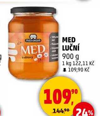 MED LUČNÍ, 900 g  