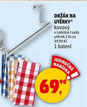 DRŽÁK NA UTĚRKY, 1 balení