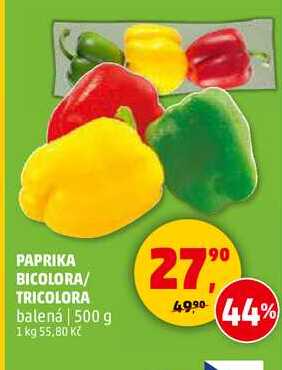 PAPRIKA BICOLORA/ TRICOLORA balená, 500 g