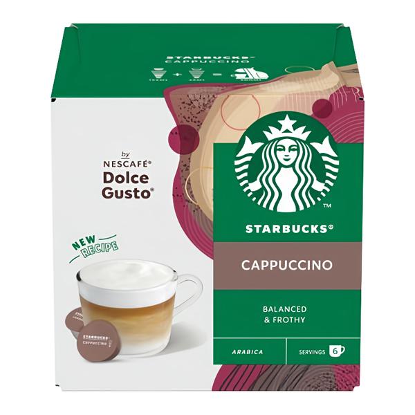 Starbucks® by Nescafé® Dolce Gusto® Cappuccino kávové kapsle